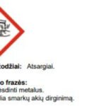 Sanitarinis valiklis ir nukalkinimo priemonė