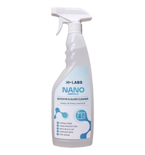 Stiklų valymo priemonė NANO 5in1